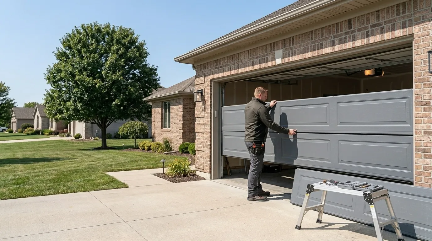 New Garage Door Installation for Duluth Homes in Duluth